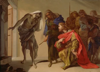 Samuels skygge påkaldt af Saul, ca. 1655