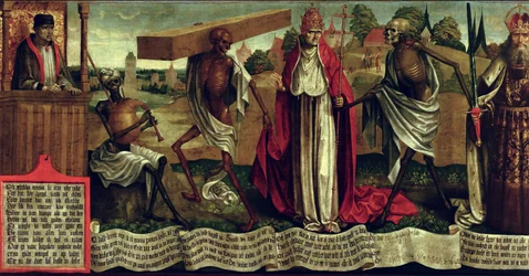 Dødedans, ca. 1499 (detalje)