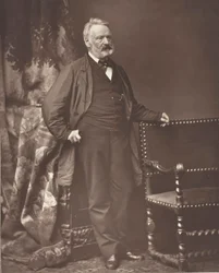 Victor Hugo fransk romanforfatter, dramatiker og digter, 1802-1885, 187576.