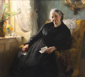 Portræt af Cecilie Trier, født Melchior