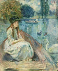 Fransk: Jeanne Fourmanoir sur le lac