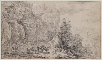 bjergrigt landskab