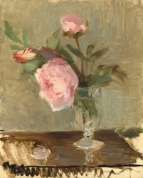 Pæoner, ca. 1869