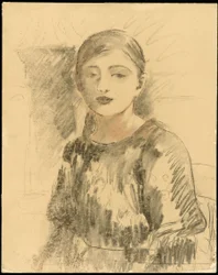Portræt af Julie Manet
