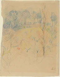 Forårslandskab, ca. 18901891.