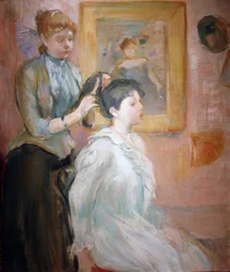 The Coiffure (olie på lærred)