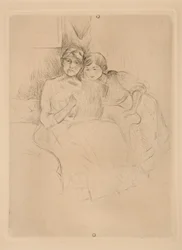 Tegnelektionen: Berthe Morisot og hendes datter