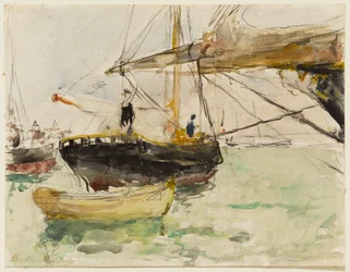 En yachts stævn