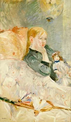Ung pige med en dukke, 1896