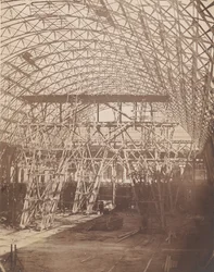 [Konstruktion til Verdensudstillingen i 1855], 1855.