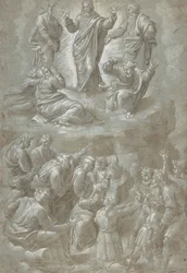 Forvandlingen, efter Raphael, 1511-51.