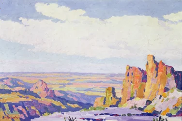 Western Kansas (olie på lærred)