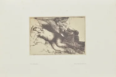 [Jupiter og Antiope: den større plade].