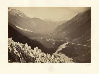 Chamonix-dalen, udsigt over Chapeau