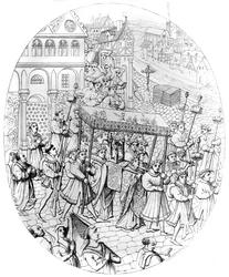 Religiøs procession, 1449-1456 1849