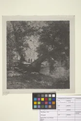 The Picnic (blæk på papir)