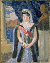 Portræt af storhertuginden Maria Pavlovna, 1911