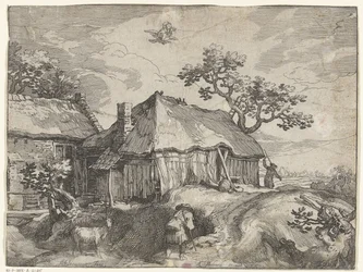 Landskab med gård og røveri af Ganymedes Countryside Faces (serietitel)