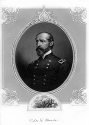 General George Meade, US Army officer og civilingeniør, 1862-1867.