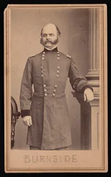 Portræt af Ambrose Everett Burnside 1824-1881, omkring 1860