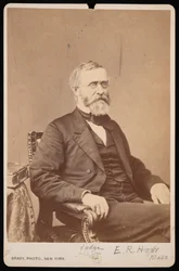 Portræt af Ebenezer Rockwood Hoar 1816-1895, før 1895.