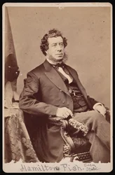 Portræt af Hamilton Fish 1808-1893, før 1893.