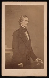 Portræt af Jefferson Davis 1808-1889, 1887.