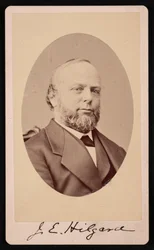 Portræt af Julius Erasmus Hilgard 1825-1891, 1875.