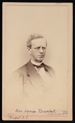 Portræt af Lyman Trumbull 1813-1896, mellem 1862 og 1869.