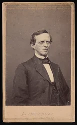 Portræt af Lyman Trumbull 1813-1896, mellem 1864 og 1868.
