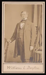 Portræt af William Lewis Dayton 1807-1864, før 1864.