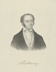 Portræt af Adolph Bernhard Marx 1795-1866, ca. 1830-1840.