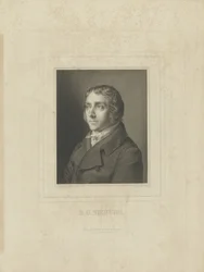 Portræt af Barthold Georg Niebuhr 1776-1831, ca. 1830-1840.