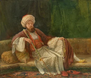 Western Gentleman in Oriental Costume. dani