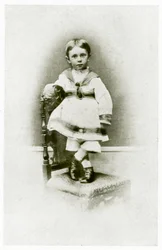 Aubrey Beardsley, 2 år og 3 måneder gammel