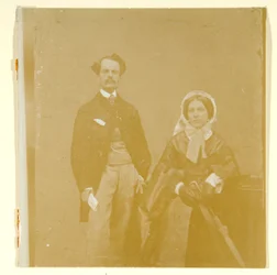 John Atkinson Grimshaw og Theodosia Grimshaw (s/h-billede)