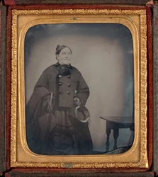 Portræt af en kvinde, ca. 1860 (foto)