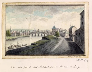 En række skitser, udsigter i Storbritannien, kontinentet og Amerika 1772-1778 (akvarel)