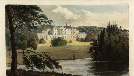 Enmore Castle, Somerset, sæde for den 3. jarl af Egmont