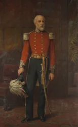 Fuld længde portræt af William King-Noel