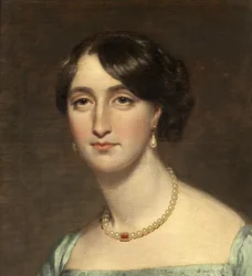 Portræt af Fanny Kemble, ca. 1830 (olie på lærred)