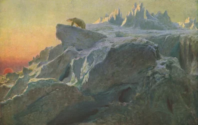 Beyond Mans Footsteps, c1894, c1930.