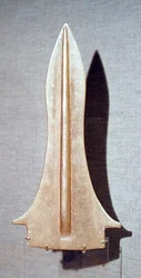 Dagger, 1500-1250 BC (gold)