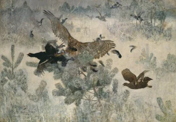 Høg og urhane, 1884
