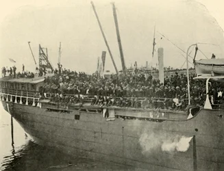Matteawan Docking, eftermiddag den 9. juni, spansk-amerikansk krig, 1898, 1899.