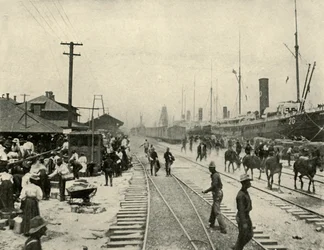 Frigivne fanger, spansk-amerikansk krig, juni 1898, 1899.
