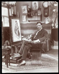 Mr. Harrison Fisher, 1905 (sølv gelatinetryk)