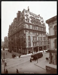 Hotel Victoria, det sydøstlige hjørne af Broadway og 27th Street, New York, 1900 eller 1901 (sølv gelatinetryk)
