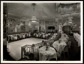 Iridium-værelset på Hotel St. Regis, 1937 (sølvgelatineprint)