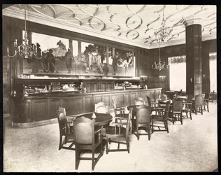 The Old King Cole Bar på Hotel Knickerbocker, 1906 (sølvgelatineprint)